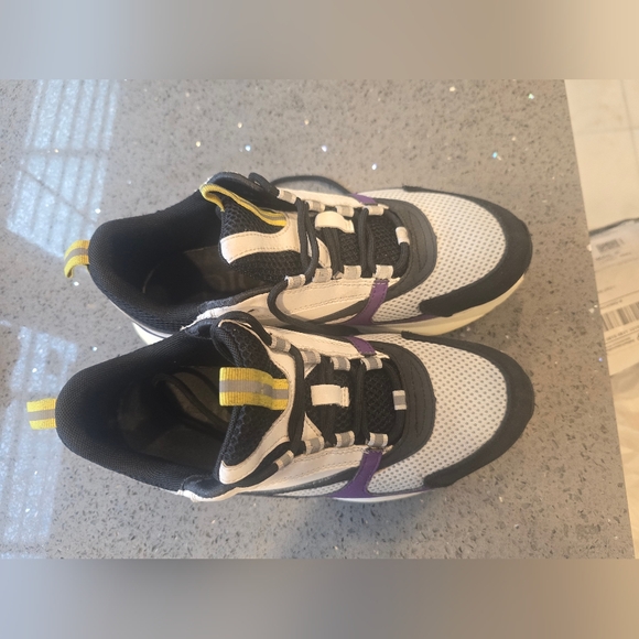 Dior B22 Purple Yellow Black Low Top Sneaker Sz 41 No Box No Dustbag - Picture 4 of 16